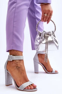 Sandały Na Obcasie><noscript><img width=