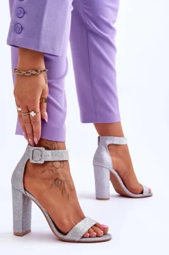 Sandały Na Obcasie><noscript><img width=