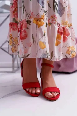 Sandały Na Obcasie><noscript><img width=