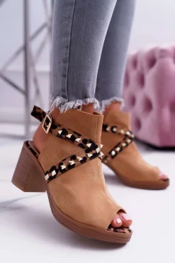 Sandały Na Obcasie><noscript><img width=