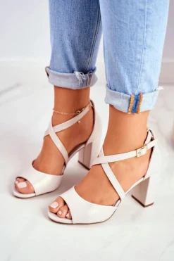 Sandały Na Obcasie><noscript><img width=