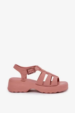 Sandały Gumowe|Sandały Na Obcasie></noscript>ZAXY Sandały Damskie Pachnące RR285116 Brudny Róż Różowy