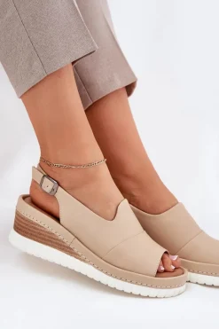 Sandały Na Koturnie><noscript><img width=