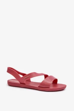 Outlet Ipanema Sandały Damskie Z Brokatem 82429 Vibe Sandal Fem Różowe