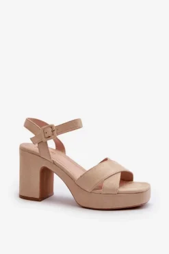 Sandały Na Obcasie><noscript><img width=