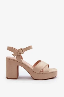 Sandały Na Obcasie><noscript><img width=