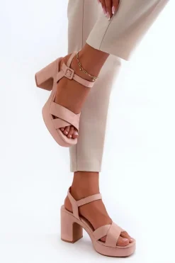 Sandały Na Obcasie><noscript><img width=