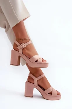 Sandały Na Obcasie><noscript><img width=