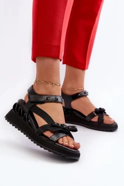 Sandały Na Koturnie|Sandały Płaskie><noscript><img width=