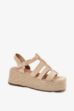 Sandały Na Koturnie><noscript><img width=