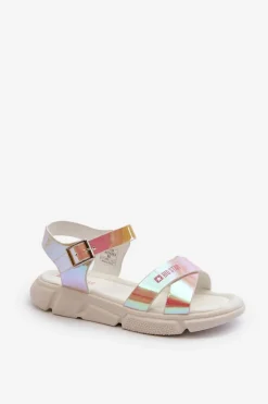 Sale Sandały Dziewczęce Big Star NN374263 Multikolor Damskie Dziewczęce|Sandały Big Star