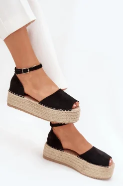 Sandały Płaskie|Espadryle Na Platformie><noscript><img width=
