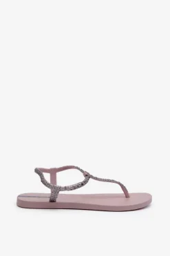 Clearance Ipanema Sandały Japonki Z Brokatem Damskie 26914 Class Brilha Fem Jasnofioletowe