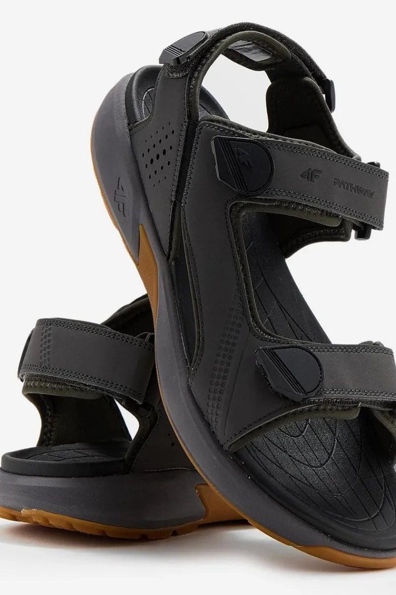 Sale 4F Sandały Męskie RSS2SANM051-23S Szare