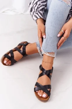 Sandały Big Star|Sandały Na Koturnie><noscript><img width=