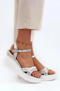 Sandały Na Koturnie><noscript><img width=