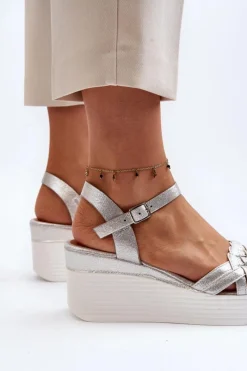 Sandały Na Koturnie><noscript><img width=