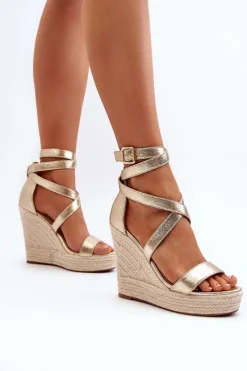 Sandały Na Koturnie><noscript><img width=