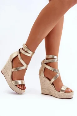 Sandały Na Koturnie><noscript><img width=