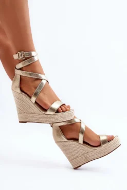 Sandały Na Koturnie><noscript><img width=