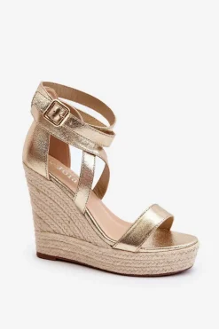 Sandały Na Koturnie><noscript><img width=