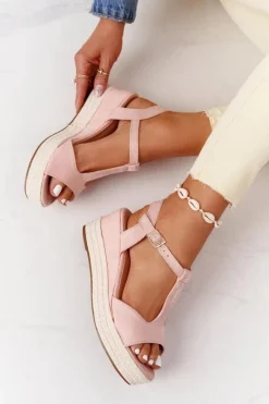 Sandały Na Koturnie><noscript><img width=