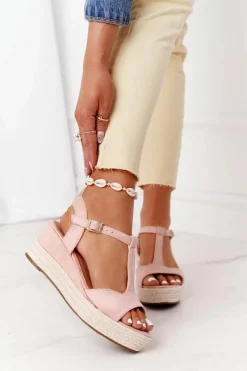 Sandały Na Koturnie><noscript><img width=