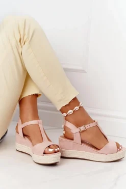 Sandały Na Koturnie><noscript><img width=