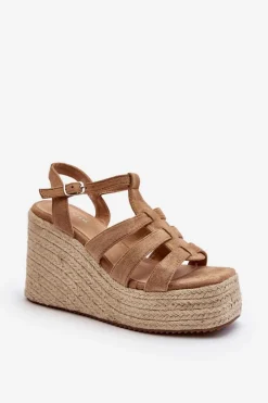 Sandały Na Koturnie><noscript><img width=