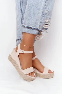 Sandały Na Koturnie><noscript><img width=