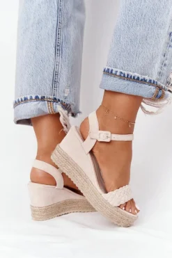 Sandały Na Koturnie><noscript><img width=