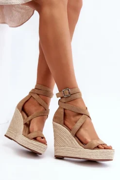 Sandały Na Koturnie><noscript><img width=