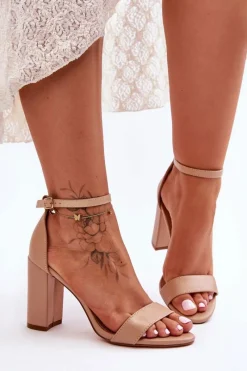 Sandały Na Obcasie><noscript><img width=