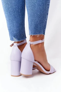 Sandały Na Obcasie>Boto Sandały Na Obcasie Fioletowe Born This Way