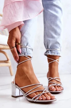 Sandały Na Obcasie><noscript><img width=