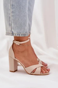 Sandały Na Obcasie><noscript><img width=