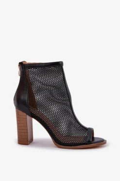 Sandały Na Słupku|Sandały Z Cholewką><noscript><img width=