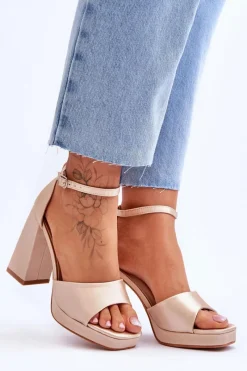 Sandały Na Obcasie><noscript><img width=