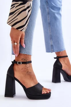 Sandały Na Obcasie><noscript><img width=