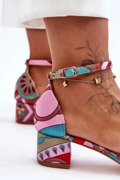 Sandały Na Obcasie><noscript><img width=