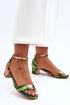 Sandały Na Obcasie><noscript><img width=