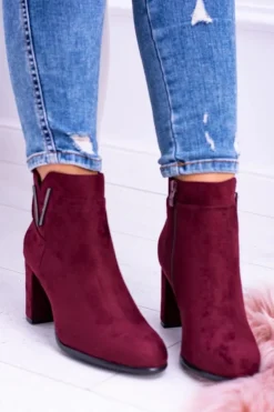 Botki Na Słupku|Brązowe I Beżowe Botki><noscript><img width=