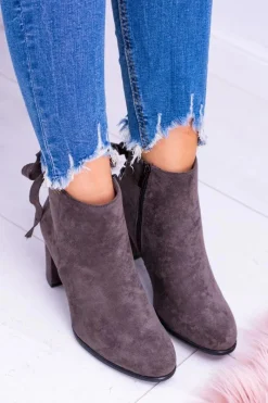 Sale Buty Sergio Leone Sergio Leone Botki Na Słupku Coffe Zamsz Symfonia