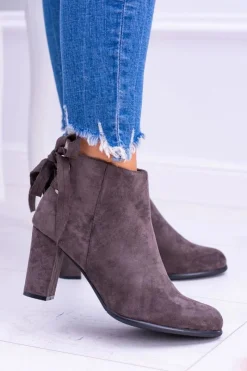 Sale Buty Sergio Leone Sergio Leone Botki Na Słupku Coffe Zamsz Symfonia