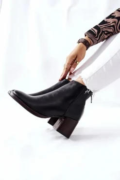 Botki Na Słupku|Czarne Botki><noscript><img width=