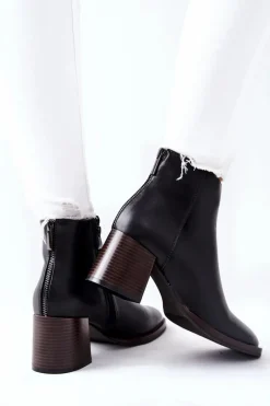 Botki Na Słupku|Czarne Botki><noscript><img width=