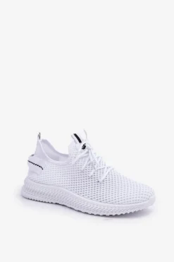 Sale Siateczkowe Wsuwane Buty Sportowe Damskie Białe Harice Damskie Sneakersy Damskie