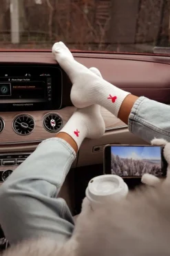 Best Milena Skarpetki Damskie Amor Ecru