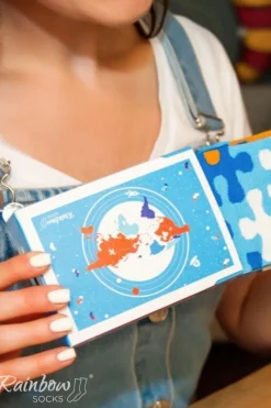 New ZOOKSY/RAINBOW SOCKS Skarpetki PUZZLE Rainbow Socks
