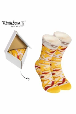 Skarpetki|Skarpetki>ZOOKSY/RAINBOW SOCKS Skarpetki Rainbow Socks 1 Para Pizza Hawajska Wielokolorowy